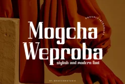 Mogcha Weproba - Serif & Modern Font