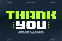 Mogeruma - Bold & Stencil Font