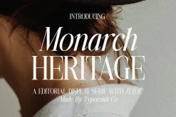 Monarch Heritage | Nostalgic Serif