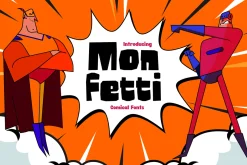 Monfetti - Playful Comic Fonts