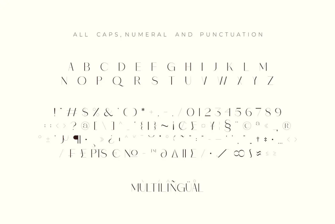 Monic - Modern Ligature Font