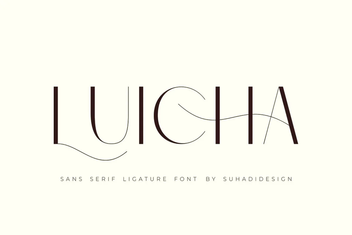 Monic - Modern Ligature Font
