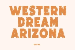 Mono West Font - Modern Font