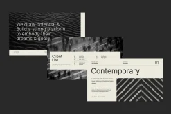Monochrome Business Presentation