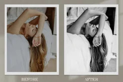 Monochrome Lightroom Photoshop LUT