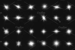 38 Monochromic Lens Flare Reflection