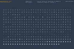 Monogold – Fibonacci Monospace