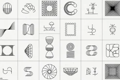 Monozen 3 - 130 abstract icons