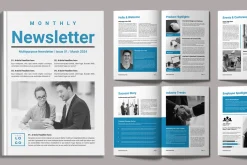 Monthly Newsletter Template
