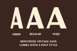 Montrose - Vintage Sans