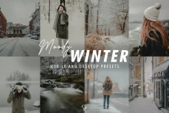 15 Moody Winter Lightroom Presets