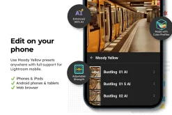 20 Moody Yellow Lightroom Presets