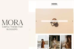 Mora - Simple Blogging Theme