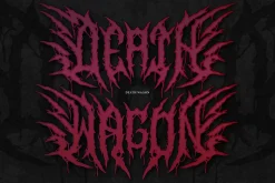 Morbion Necross | Death Metal Font