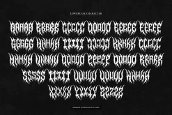 Morbion Necross | Death Metal Font