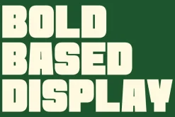 Moreno | Combination Display Font