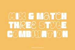 Moreno | Combination Display Font