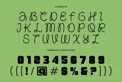Moreno | Combination Display Font