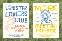 Morning Chaos - Quirky Typeface