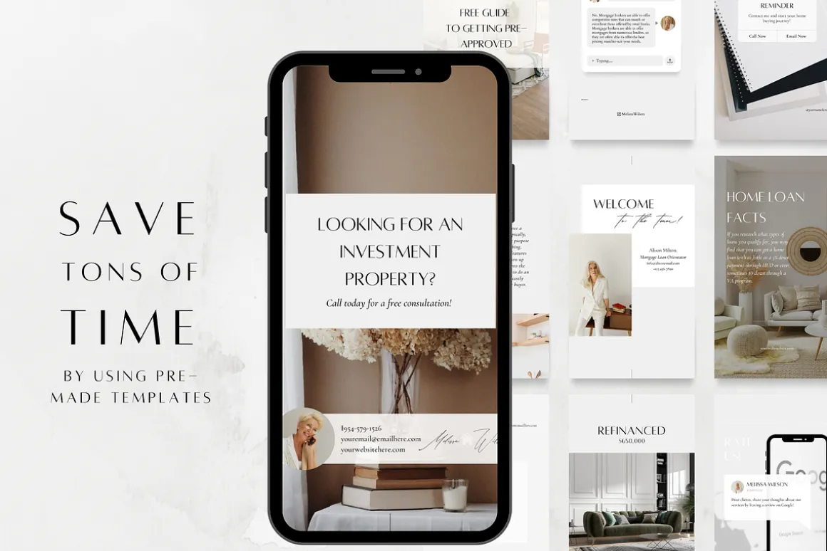 100 Mortgage Broker Story Template