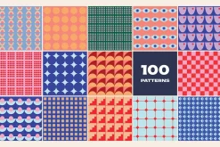 Mosaic Geometrics 262 elements