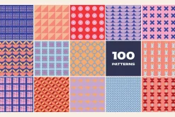 Mosaic Geometrics 262 elements