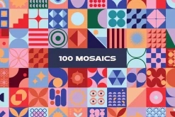 Mosaic Geometrics 262 elements