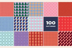 Mosaic Geometrics 262 elements