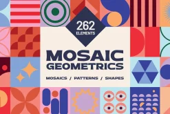 Mosaic Geometrics 262 elements