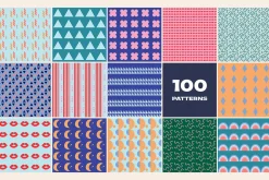 Mosaic Geometrics 262 elements