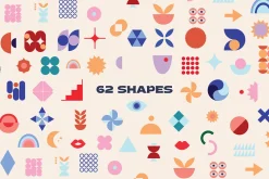Mosaic Geometrics 262 elements