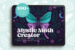 Moth Creator for Procreate