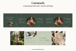 Mother Earth Instagram Templates