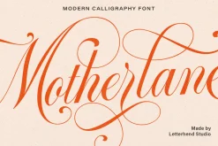 Motherlane Modern Calligraphy