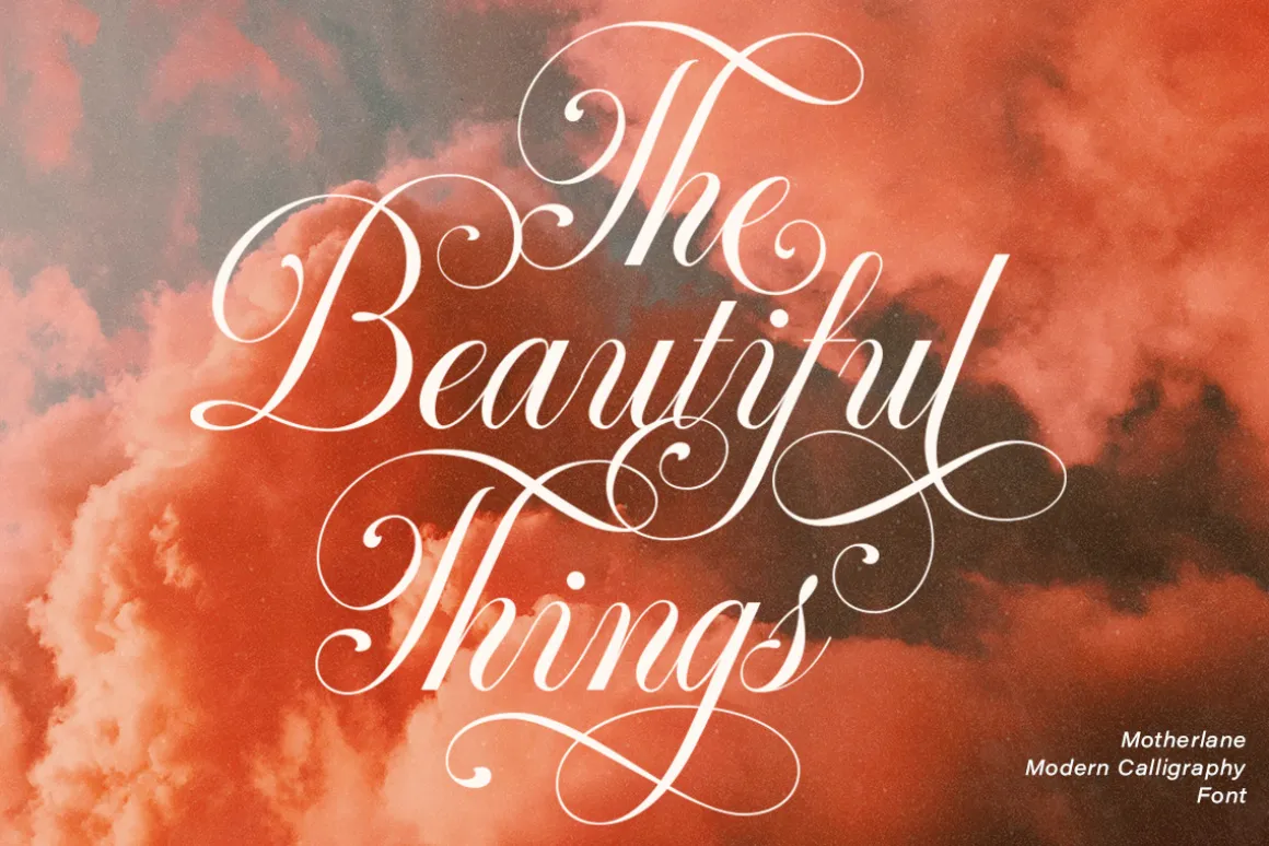 Motherlane Modern Calligraphy