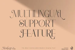 Motherva Modern Display Font
