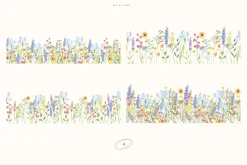 Mountains Meadow watercolor