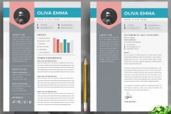 MS Word Infographic Resume / CV