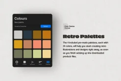 Multi App Retro Halftone Brushes