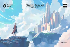 Multi App Pastel Dreams Brushes