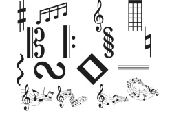 Music Clef Notes Set 1 Procreate