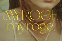 MYROGE elegant & stylish serif