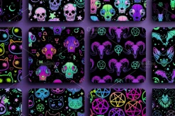 Mystical animals patterns