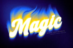 Mystic Blur Text Effects