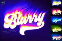 Mystic Blur Text Effects