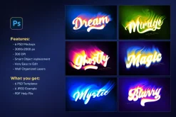 Mystic Blur Text Effects