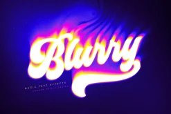 Mystic Blur Text Effects
