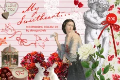 My Sweetheart Scrapbooking Collage