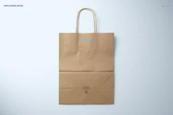 Natural Kraft Shopping Bag 3 Mockup