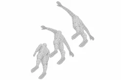 Natural Male in 3 Modeling Poses